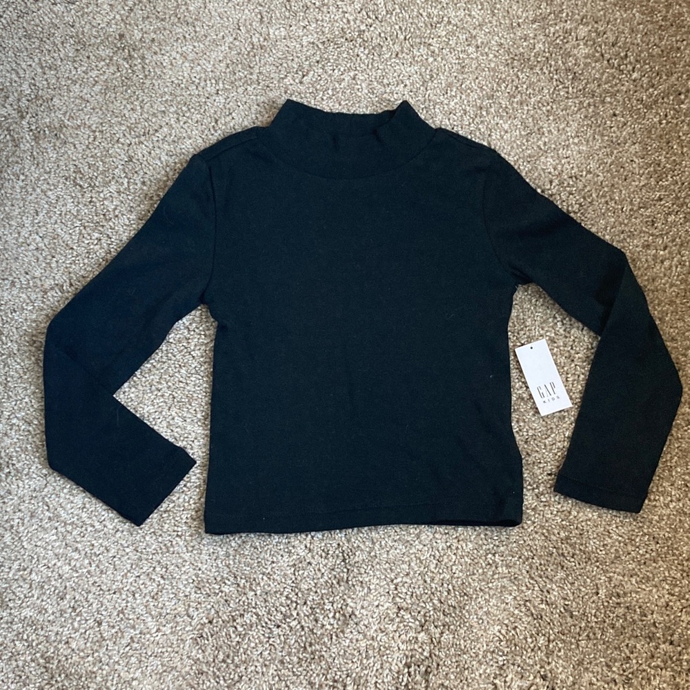 GAP Midnight Black Turtleneck Sweater